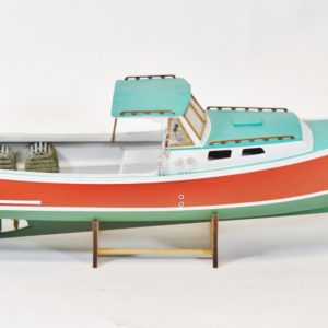 Maine lobster boat Wood Model Kit
