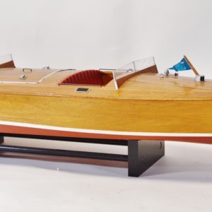 Mahogany Runabout Boat Model Kit