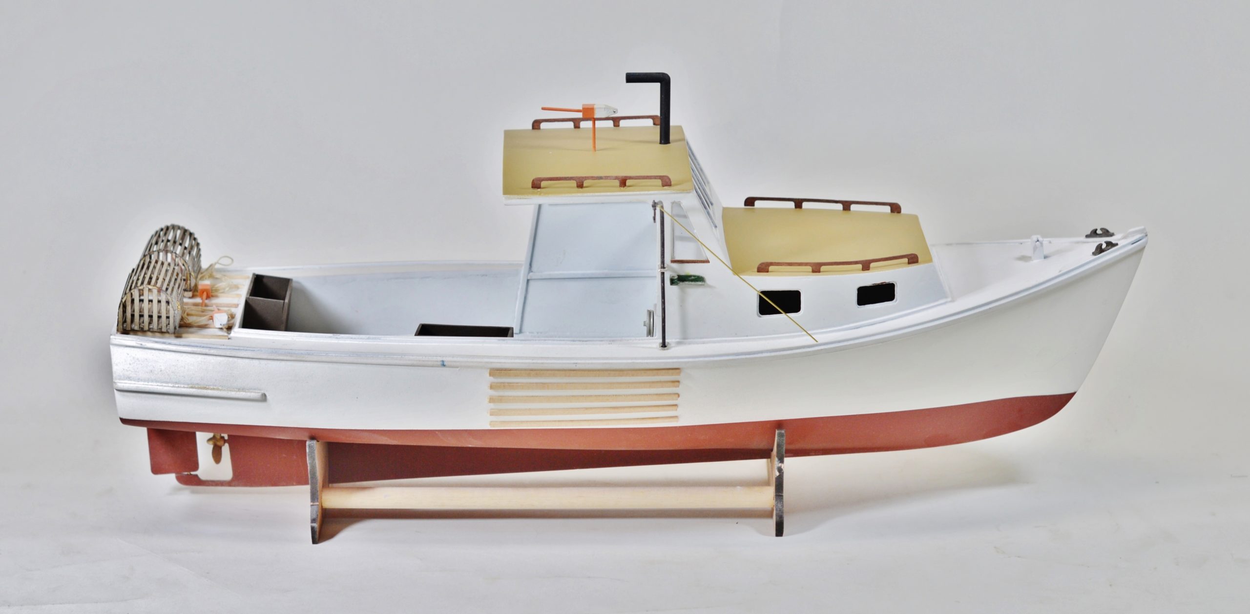 Lobster Boat Model Kit - Lobster Boat Model Ship Kit Bluejacket  Shipcrafters, Inc.
