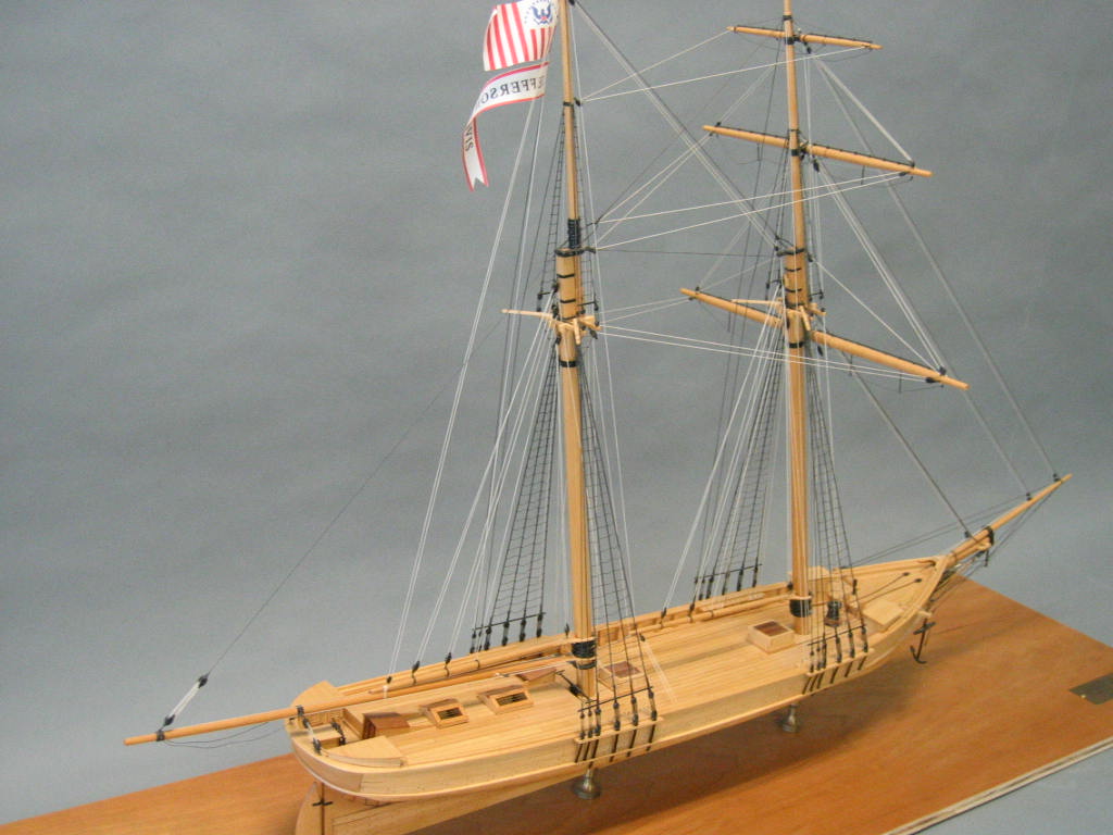 Jefferson Davis Wooden Model Ship Kit