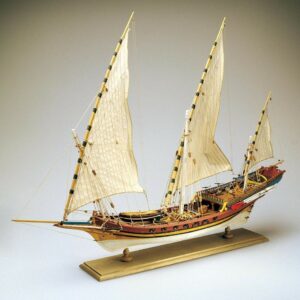 Xebec Wooden Model Ship Kit